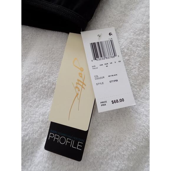 Gottex Profile swim skirt bottom black size 12 NWT - Picture 4 of 5